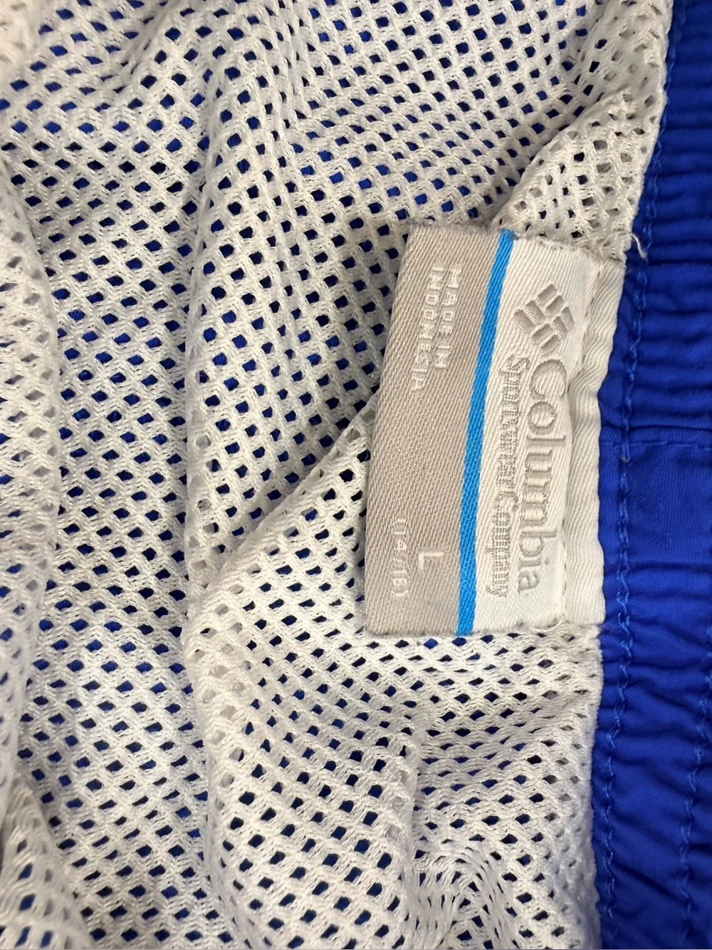 BOYS Columbia Royal Blue PFG Shorts